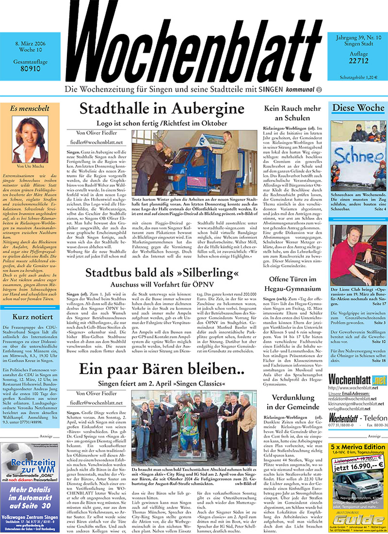 Ausgabe 10 vom 08. März 2006