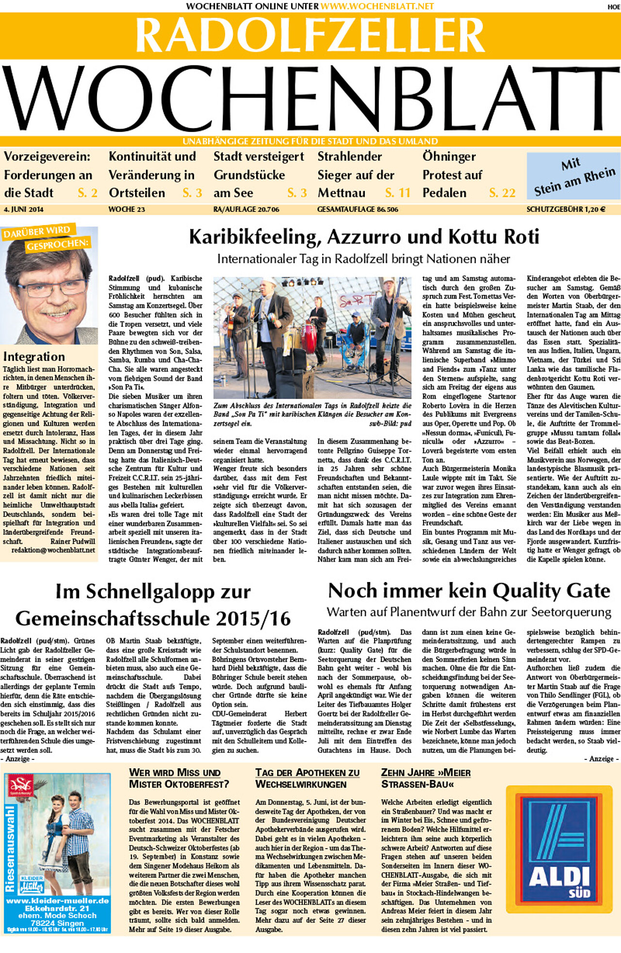 Ausgabe 23 vom 05. Juni 2013