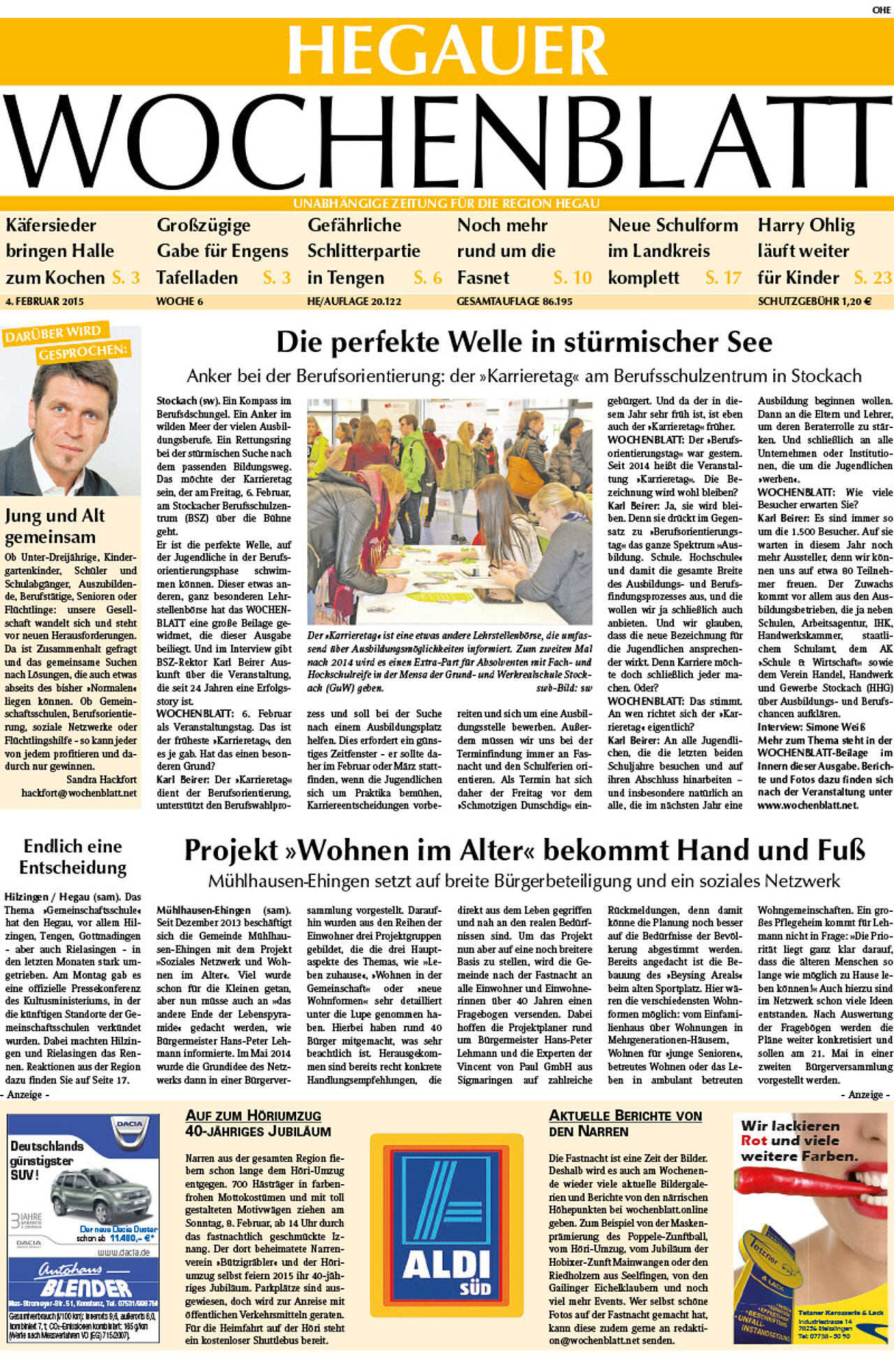 Ausgabe 06 vom 04. Februar 2015