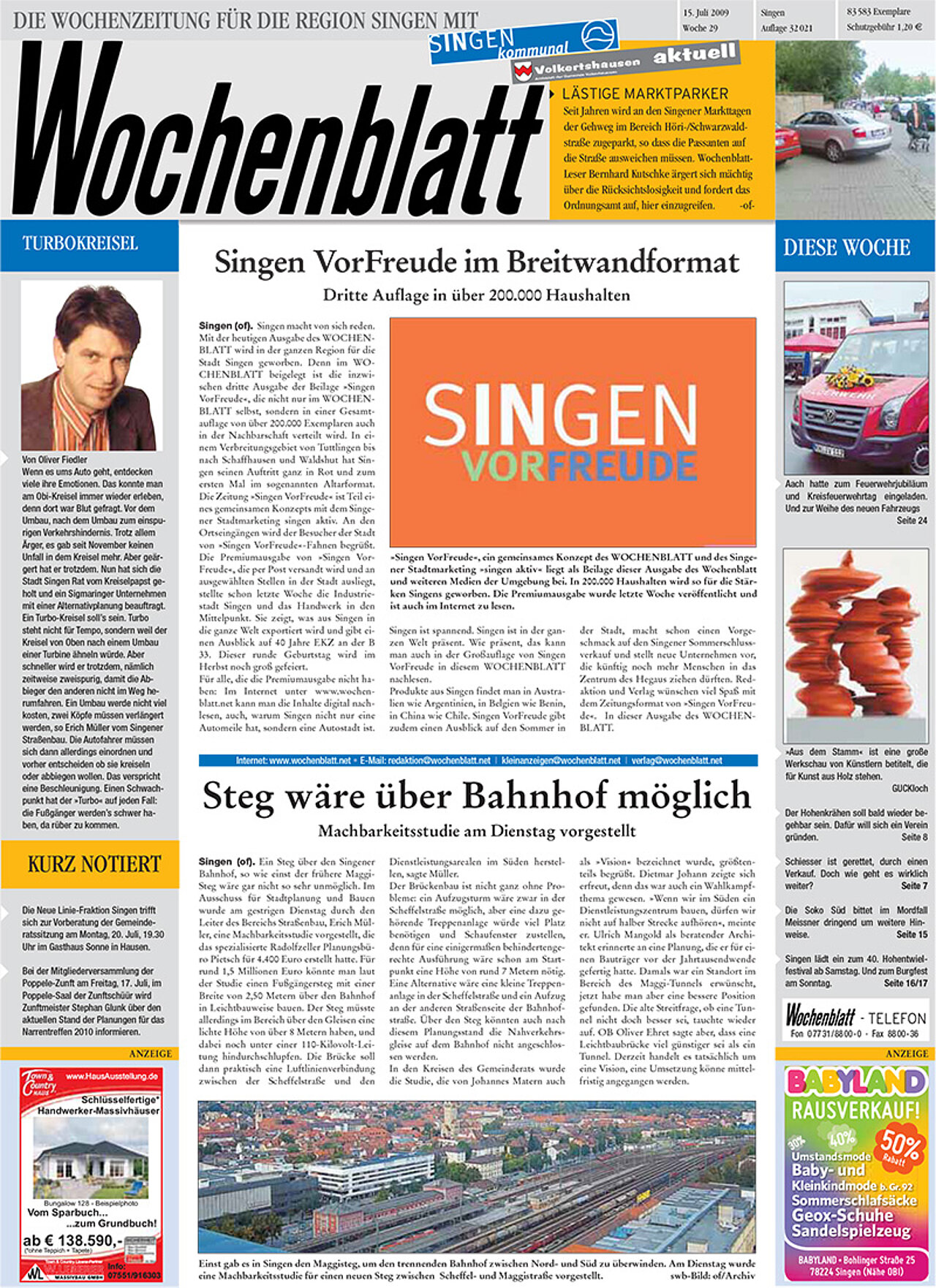 Ausgabe 28 vom 15. Juli 2009