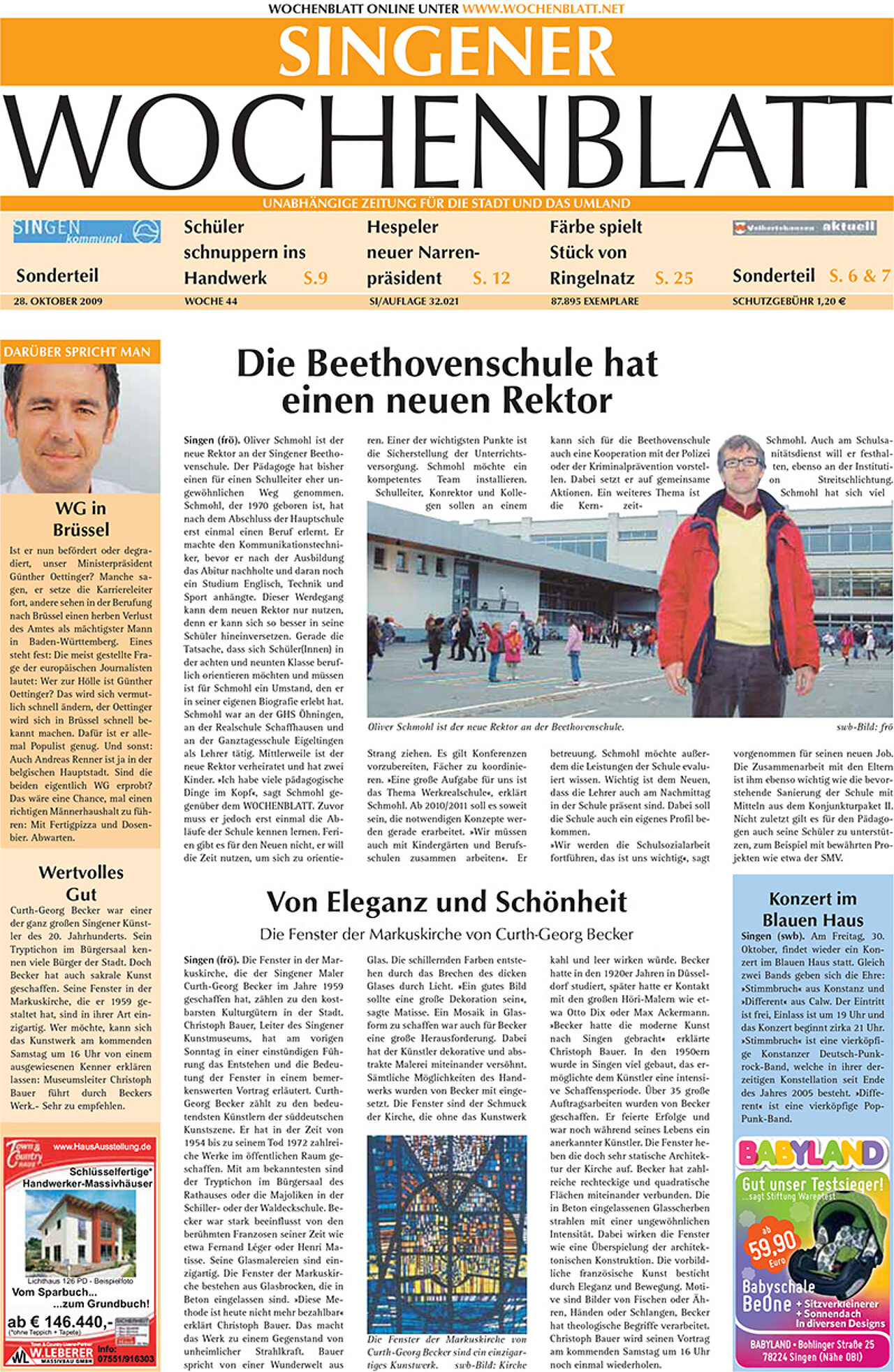 Ausgabe 43 vom 28. Oktober 2009