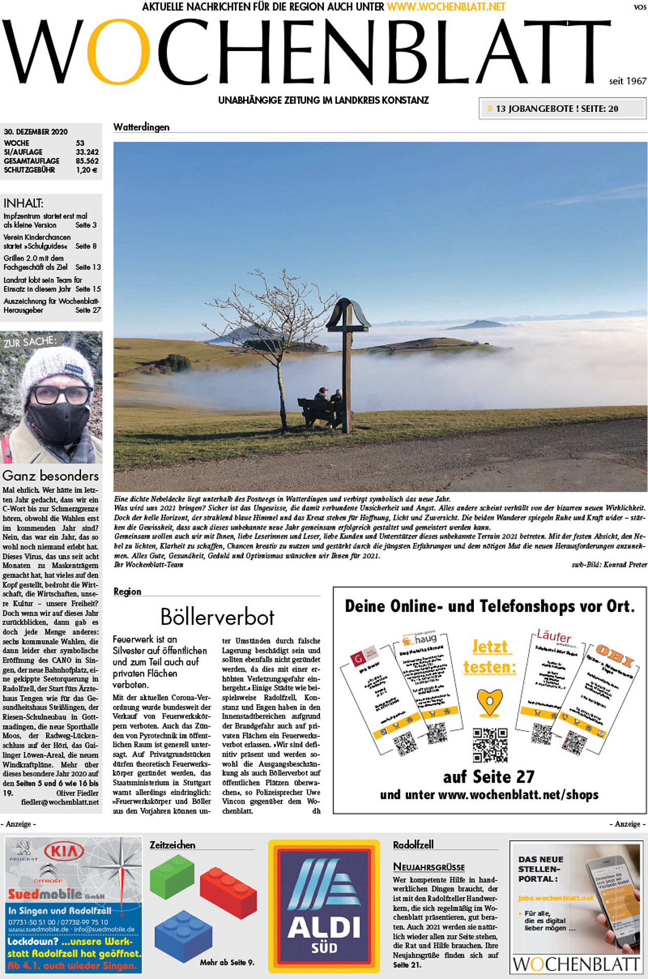 Ausgabe 53 vom 30. Dezember 2020