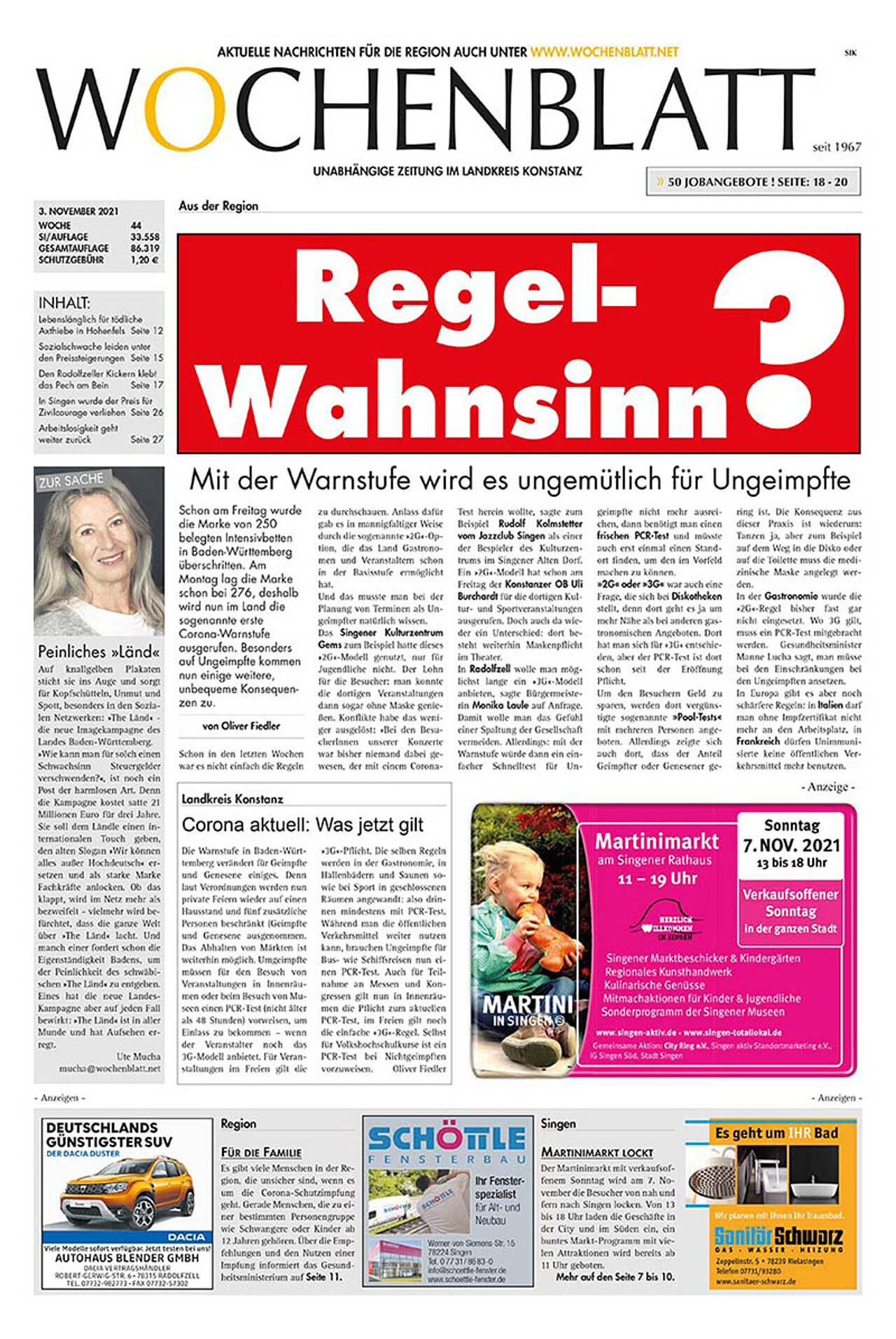 Ausgabe 44 vom 03. November 2021