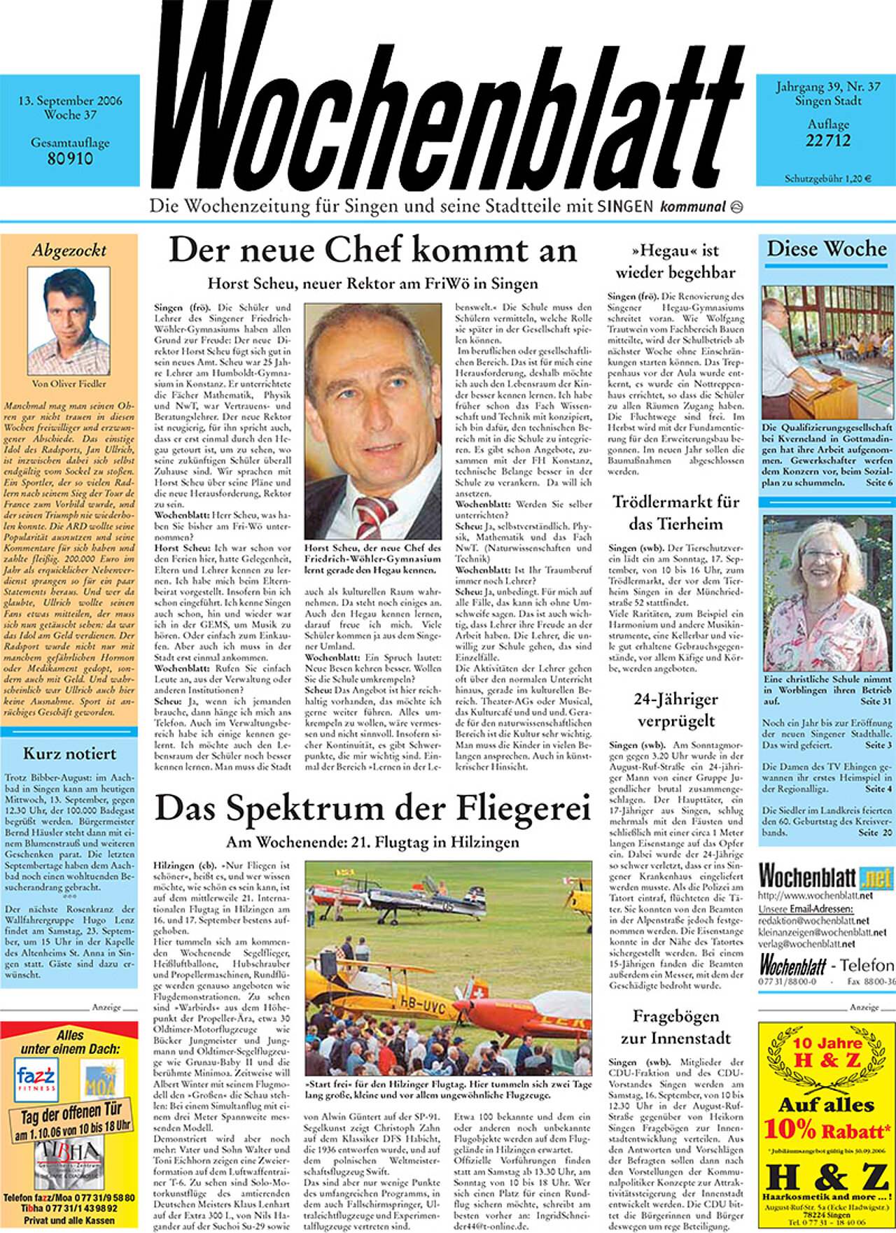 Ausgabe 37 vom 13. September 2006