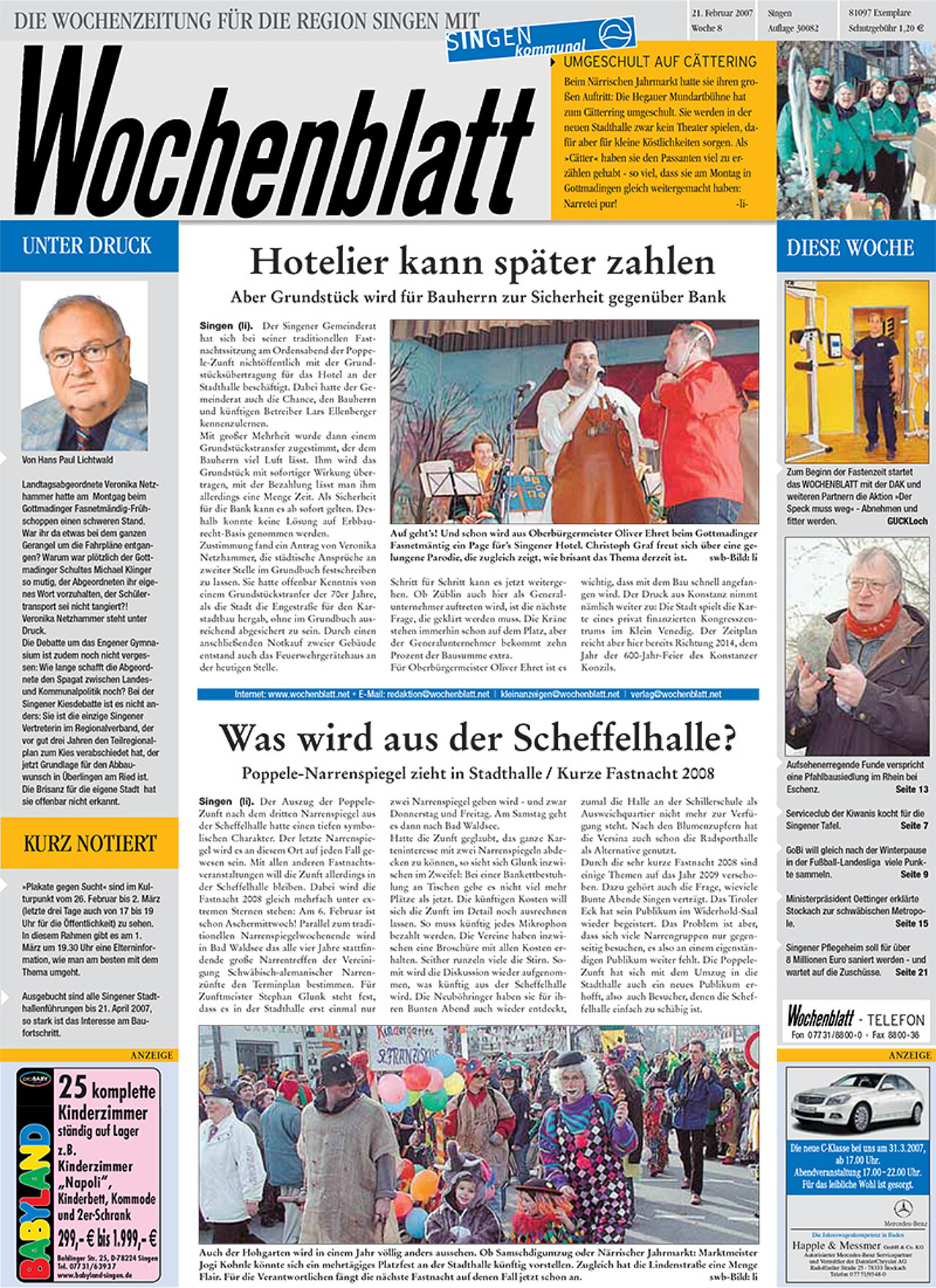 Ausgabe 08 vom 21. Februar 2007