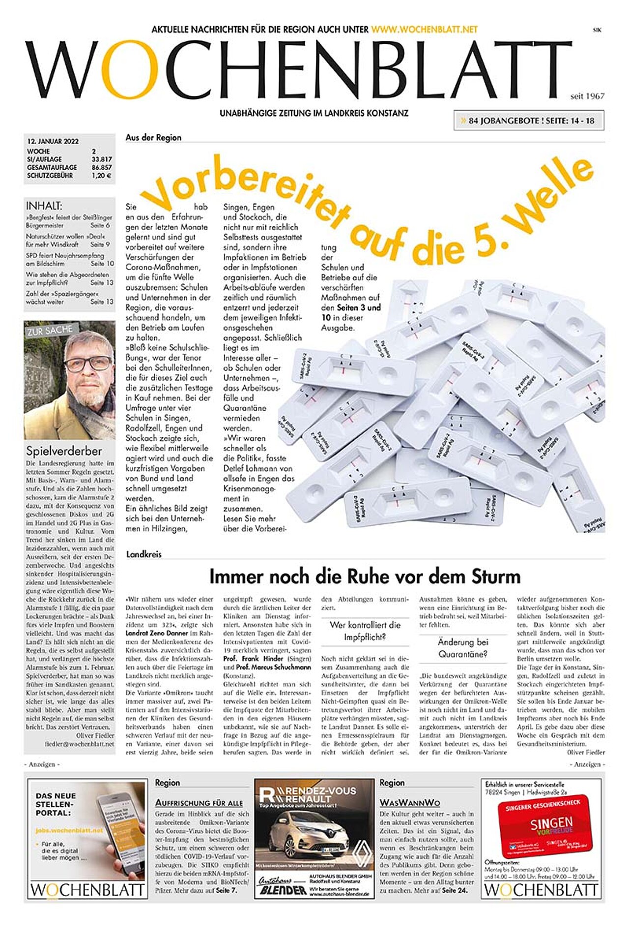 Ausgabe 02 vom 12. Januar 2022