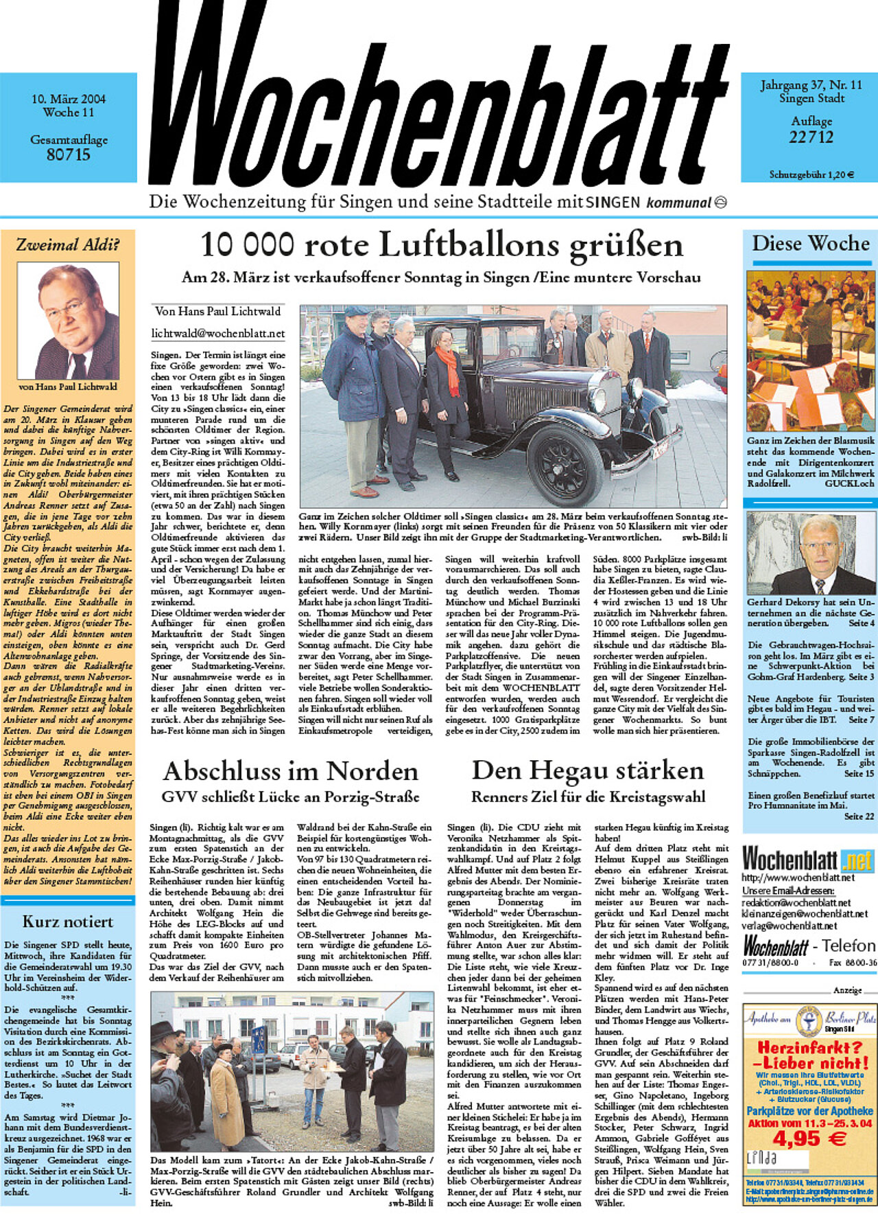 Ausgabe 11 vom 10. März 2004