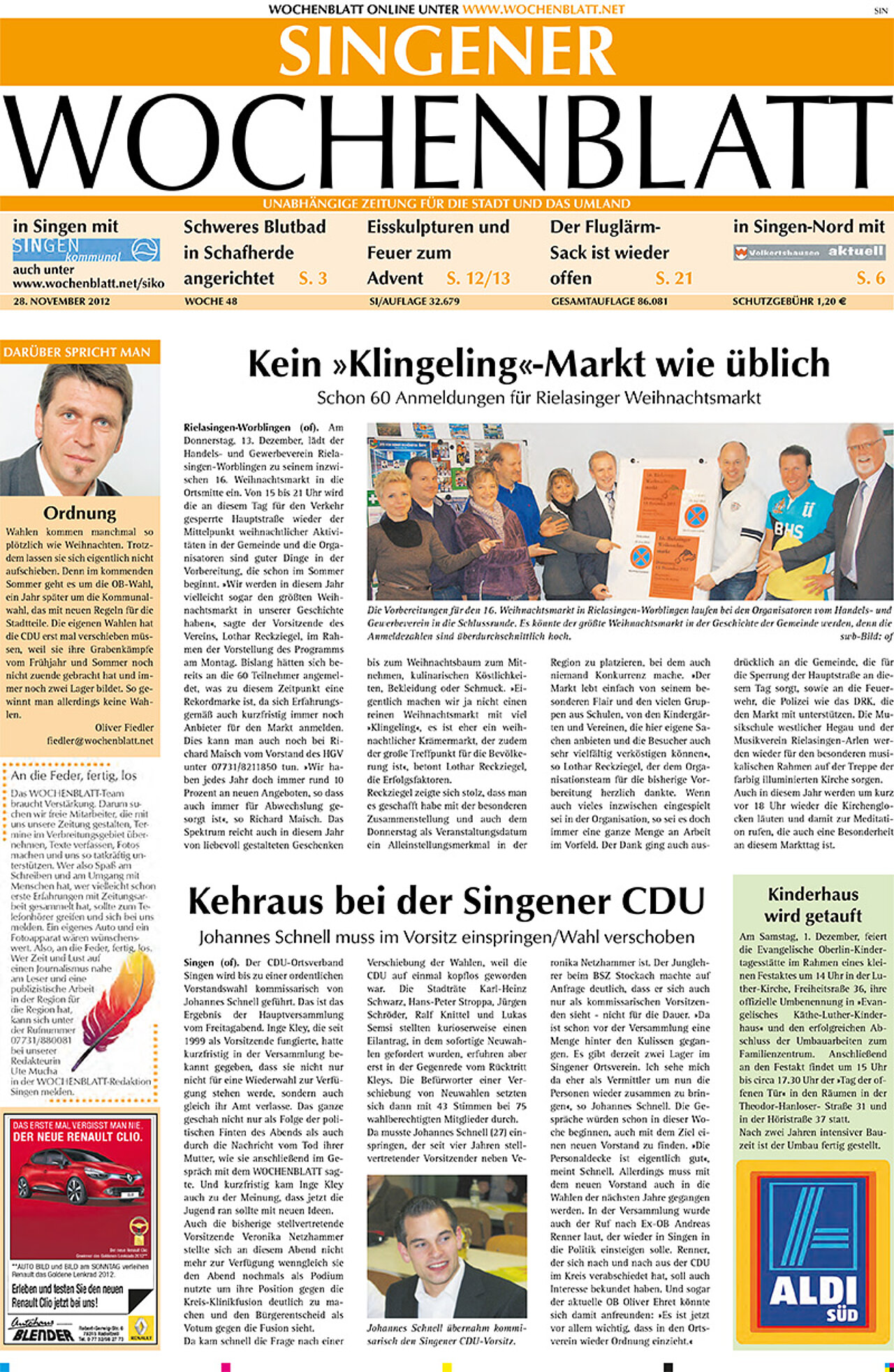Ausgabe 48 vom 28. November 2012