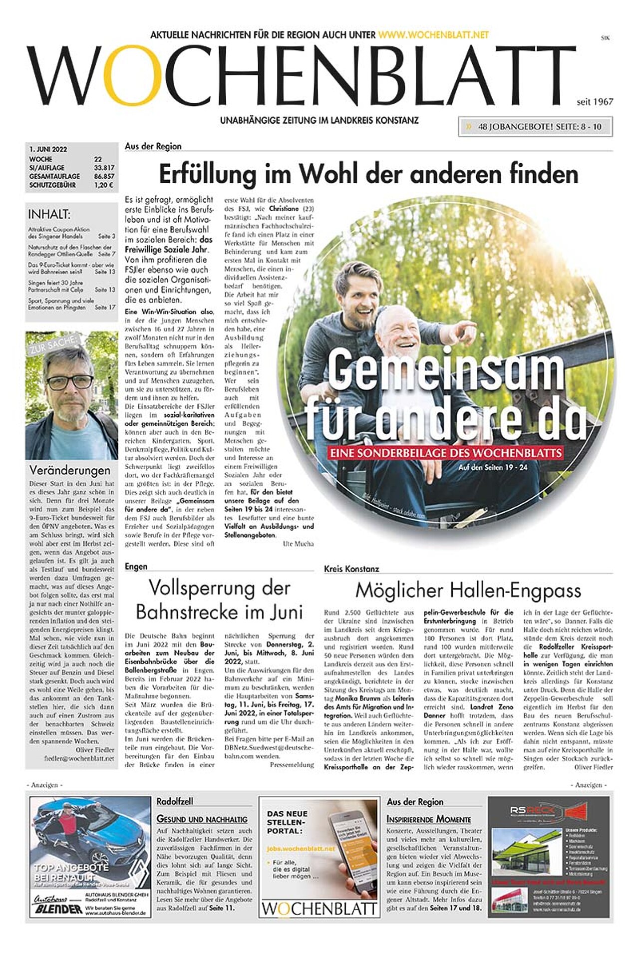 Ausgabe 22 vom 01. Juni 2022
