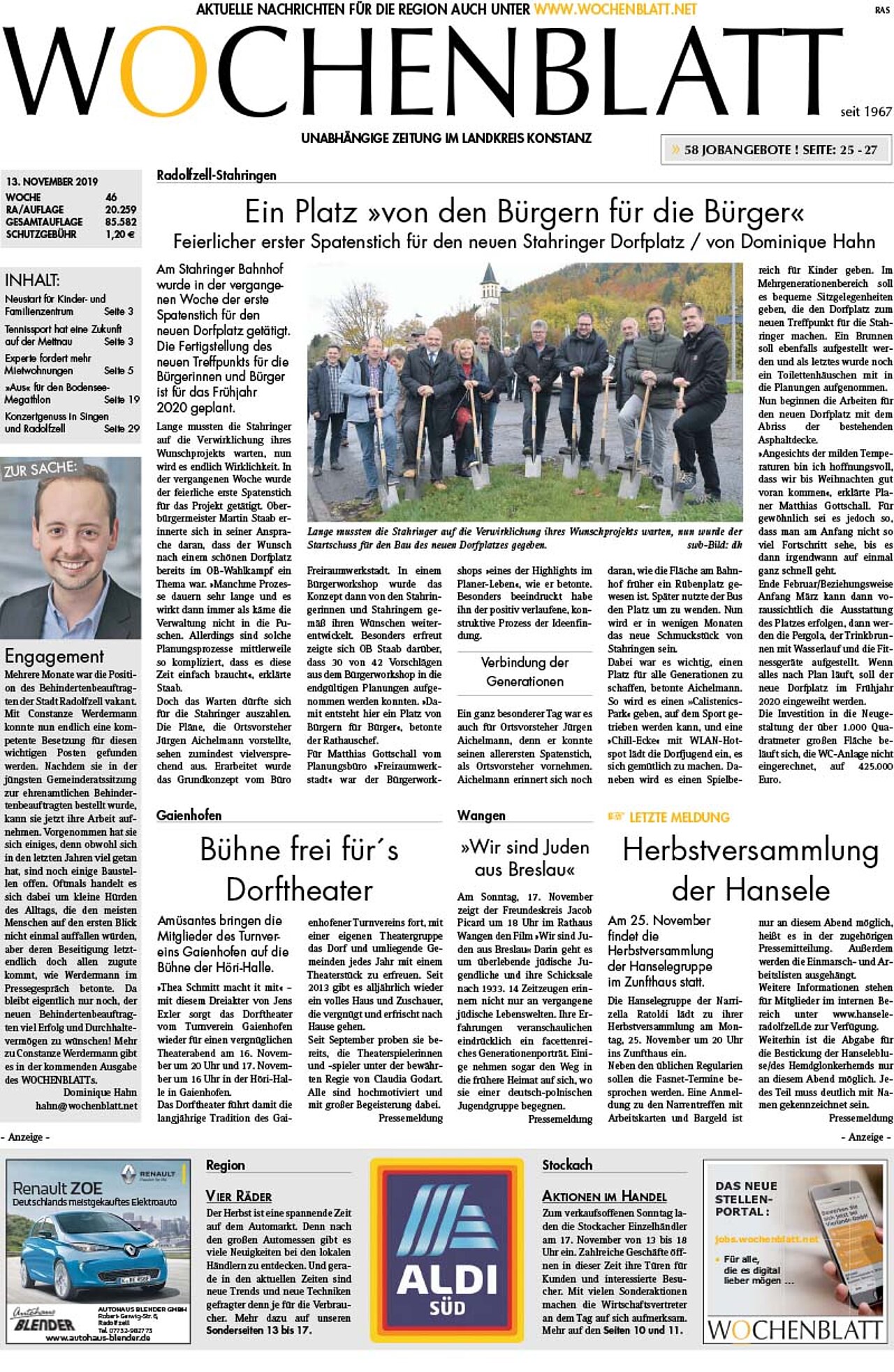 Ausgabe 46 vom 13. November 2019