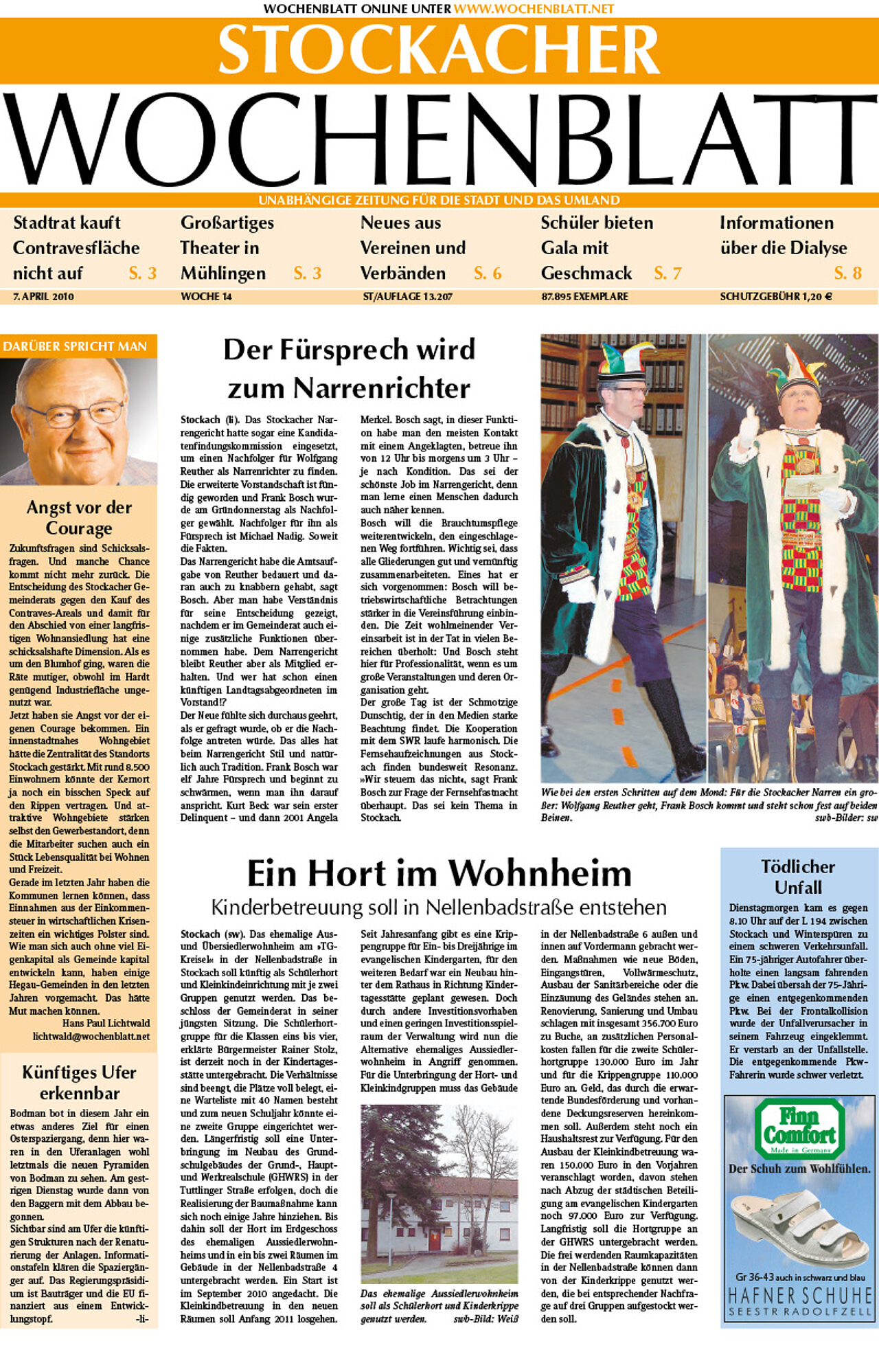 Ausgabe 14 vom 07. April 2010