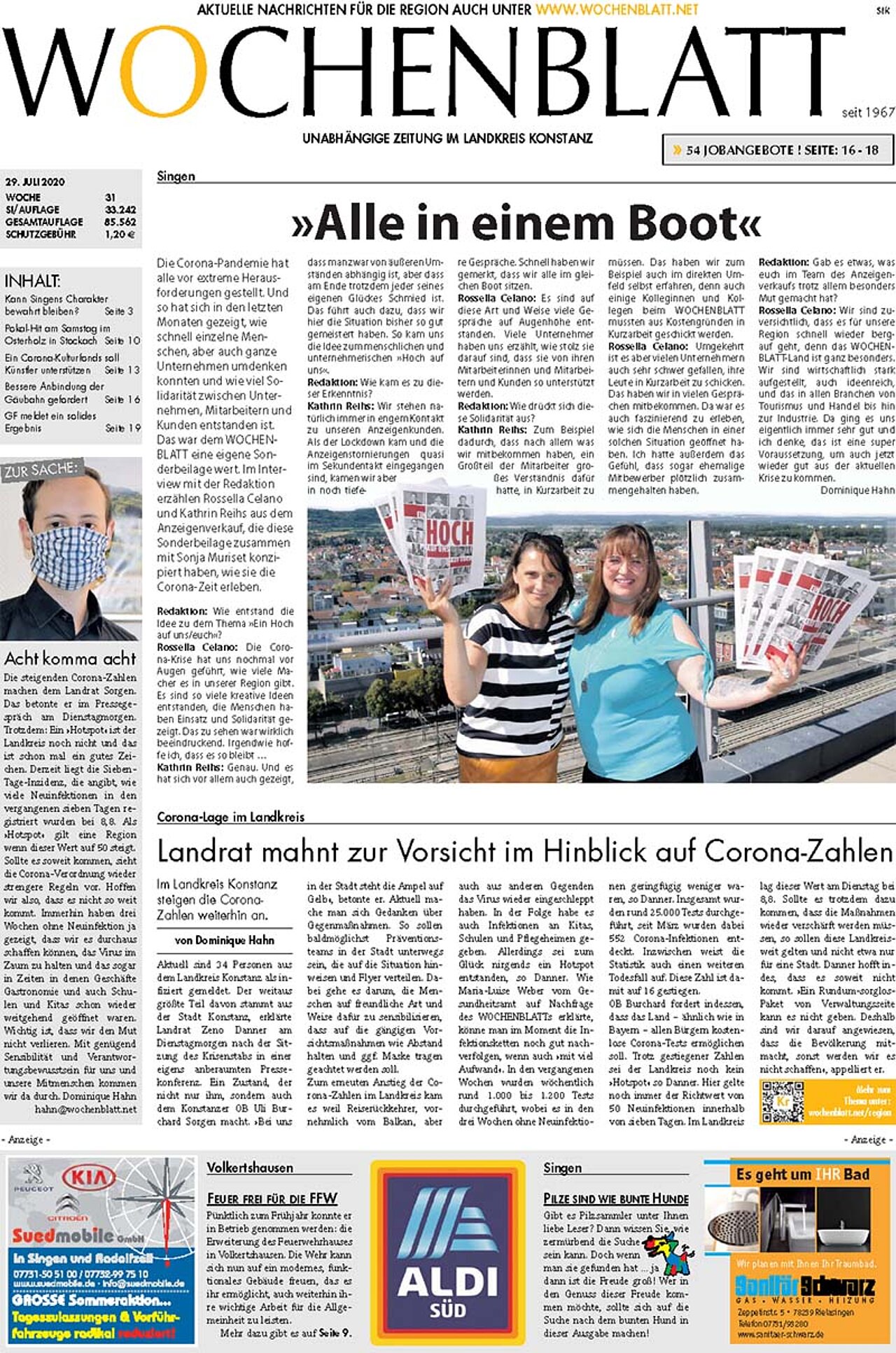 Ausgabe 31 vom 29. Juli 2020