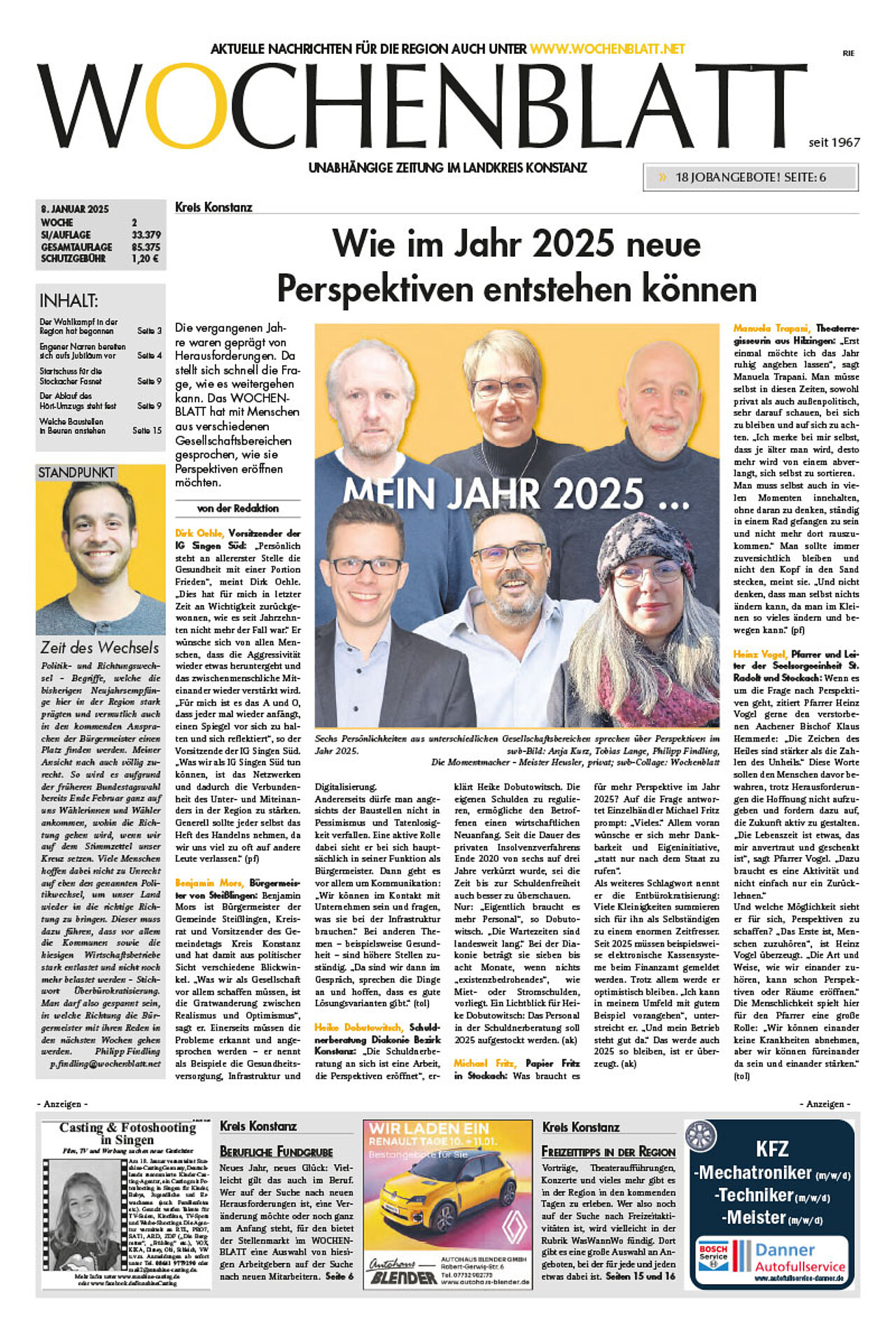 Ausgabe 2 vom 8. Januar 2025