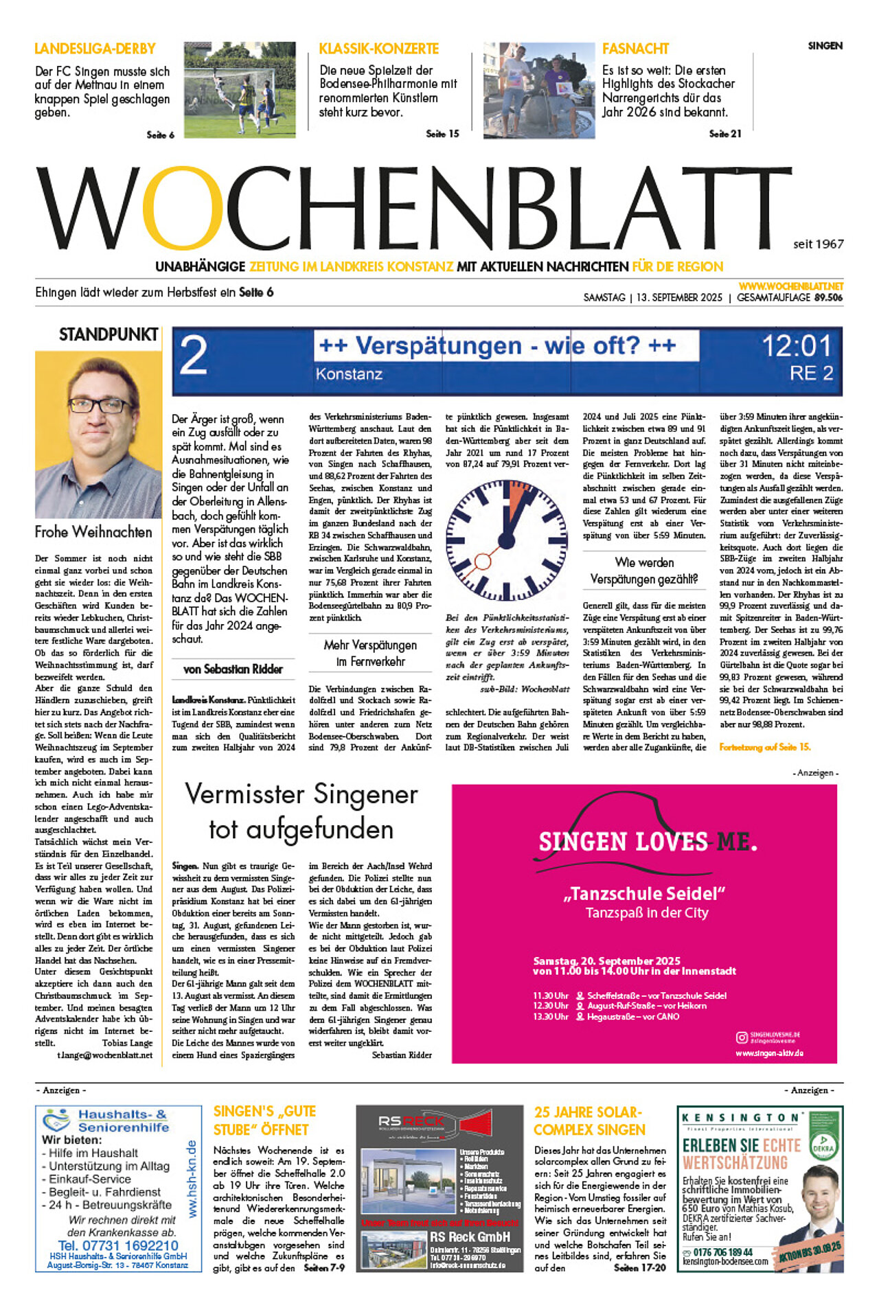Ausgabe 37 vom 13. September 2025