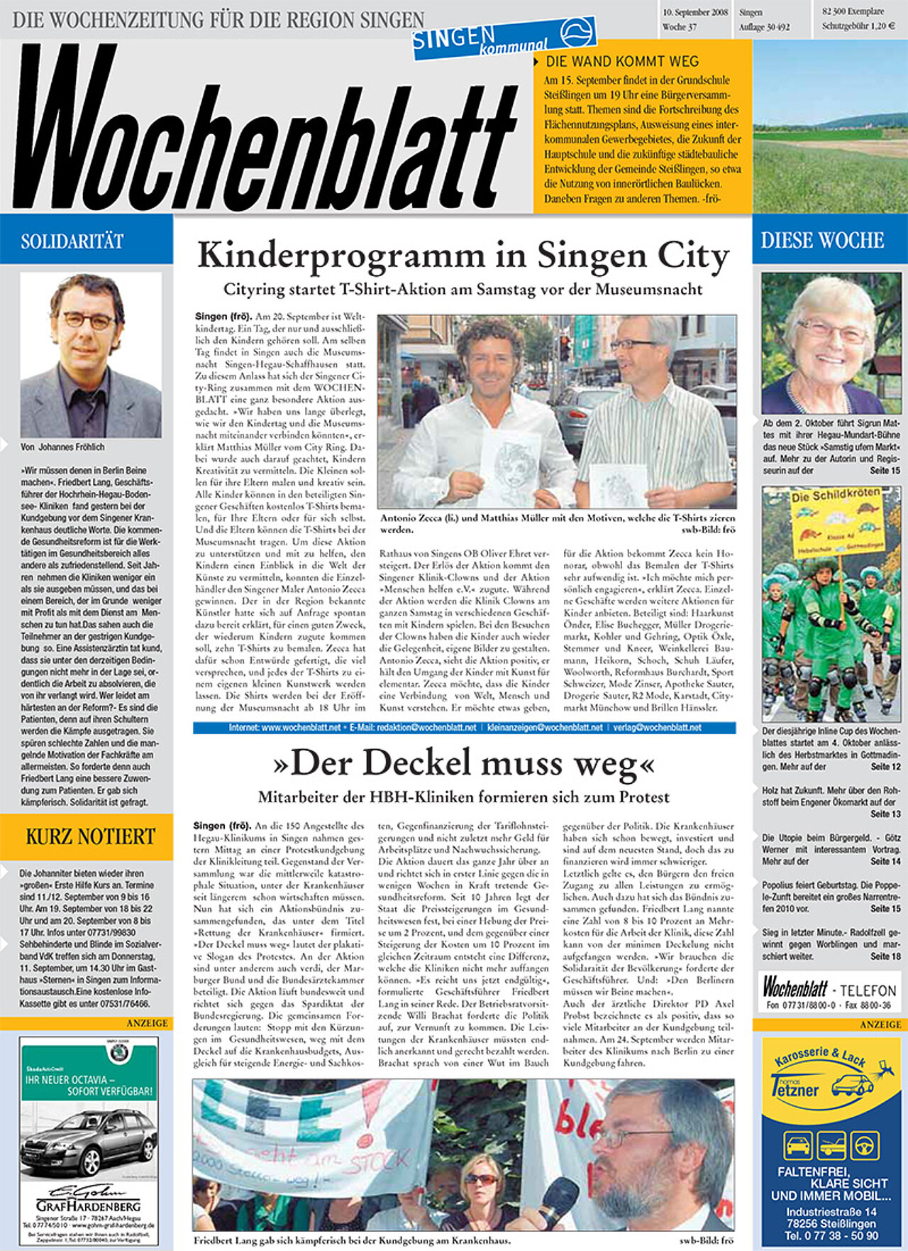 Ausgabe 37 vom 10. September 2008