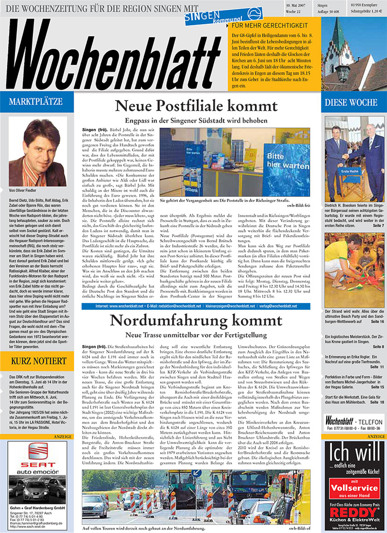 Ausgabe 22 vom 30. Mai 2007