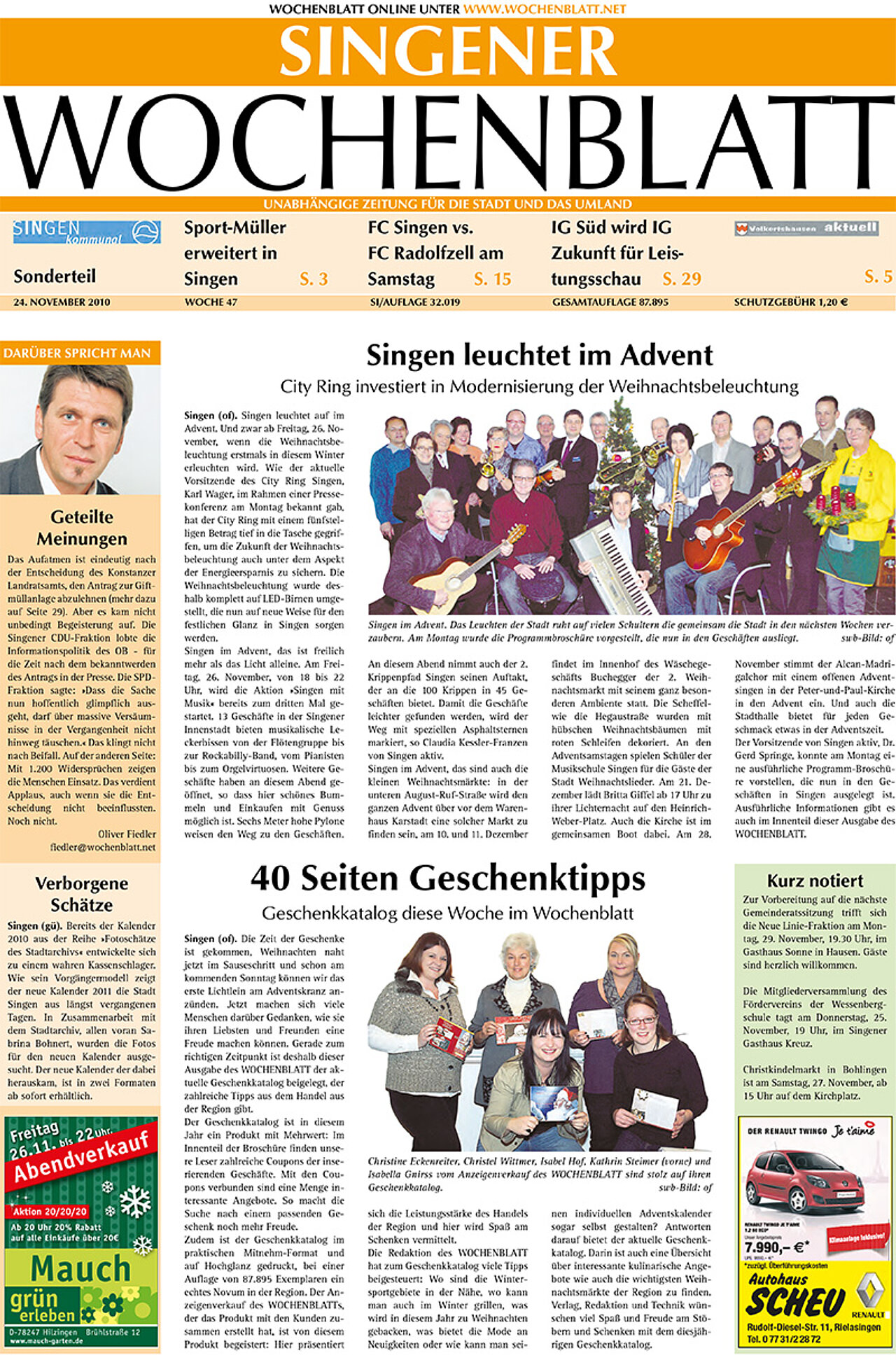 Ausgabe 47 vom 24. November 2010