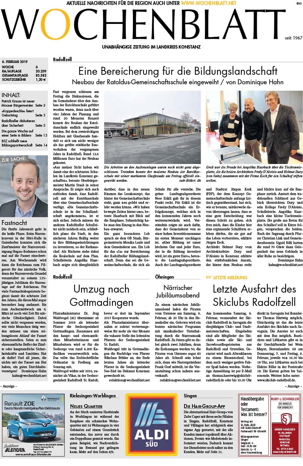 Ausgabe 06 vom 06. Februar 2019