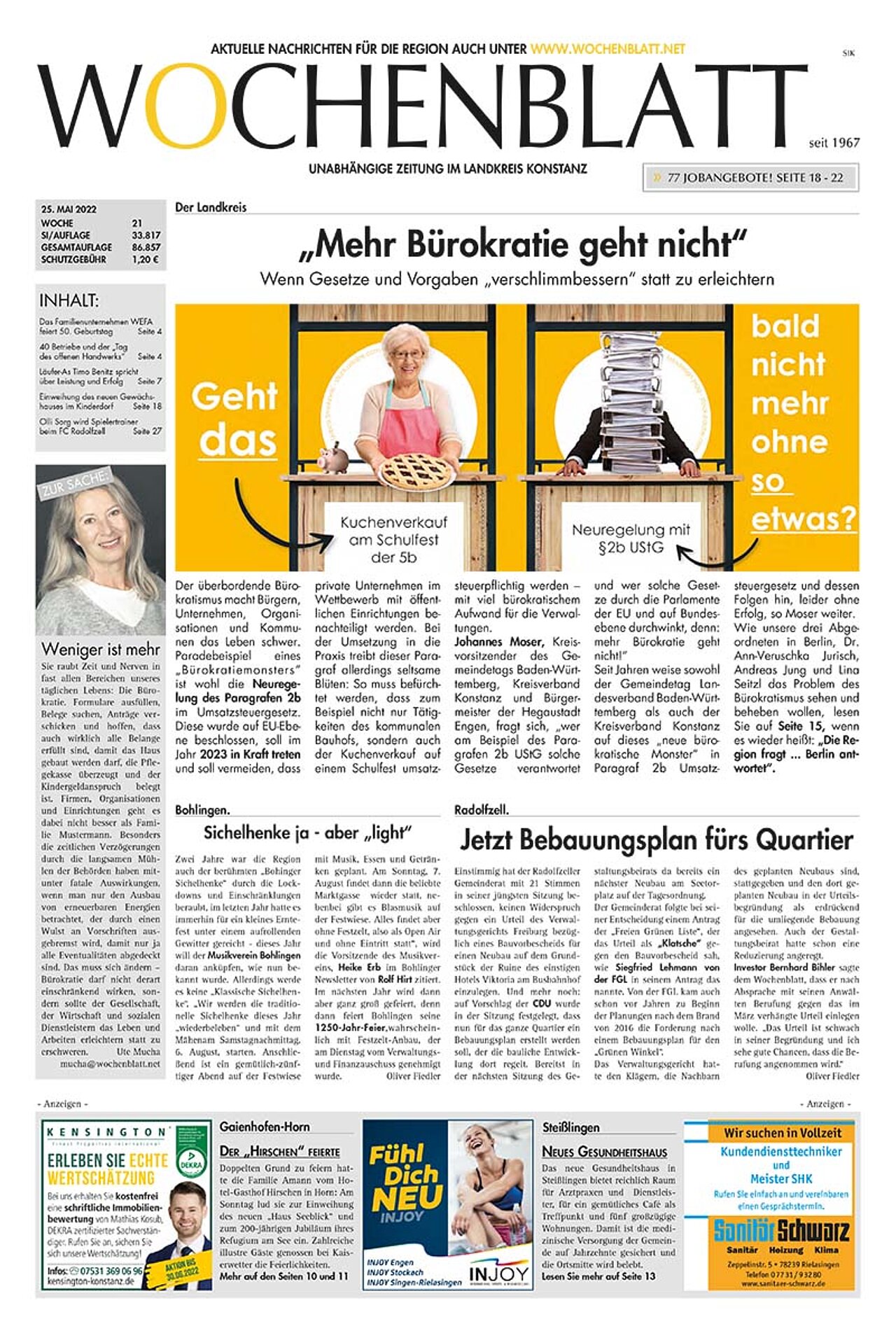 Ausgabe 21 vom 25. Mai 2022