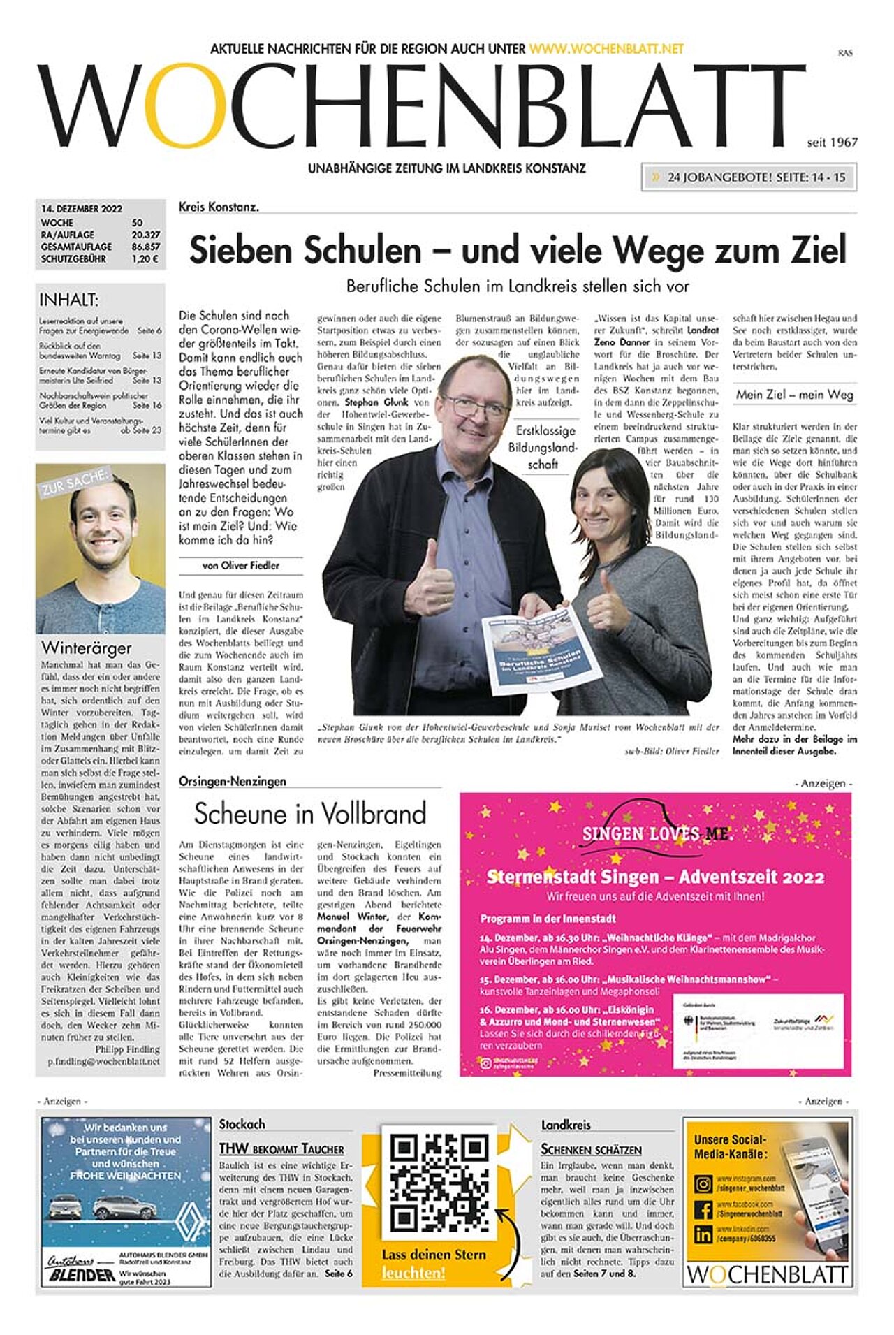 Ausgabe 50 vom 14. Dezember 2022