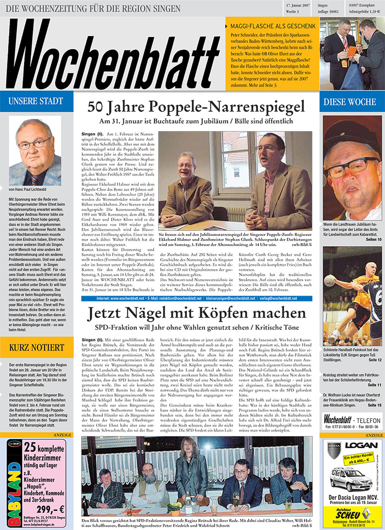 Ausgabe 03 vom 17. Januar 2007