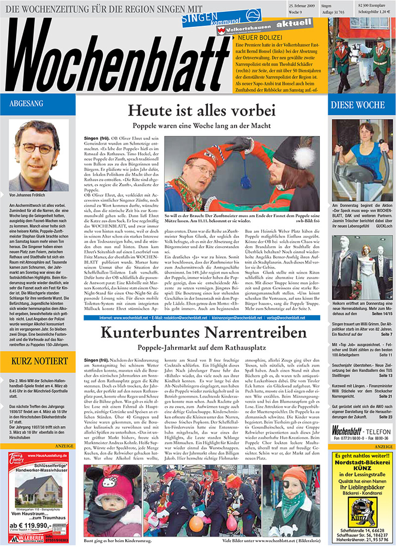 Ausgabe 08 vom 25. Februar 2009