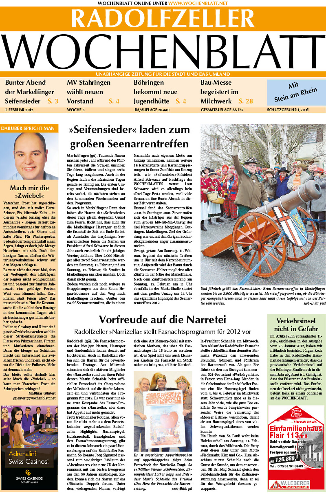 Ausgabe 05 vom 01. Februar 2012
