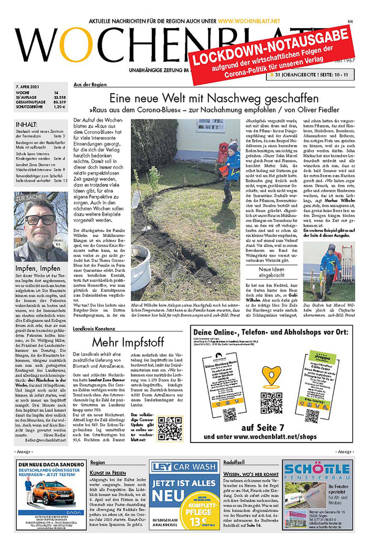 Ausgabe 14 vom 07. April 2021