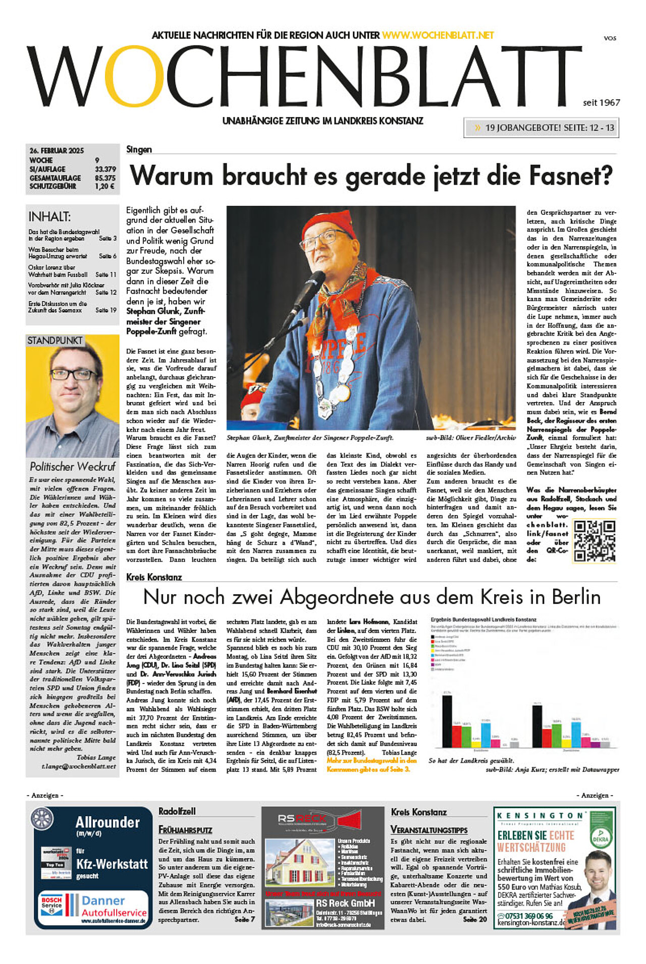 Ausgabe 9 vom 26. Februar 2025